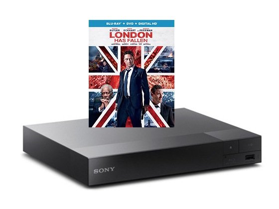 NEW Blu-ray player and London has Fallen to Watch!