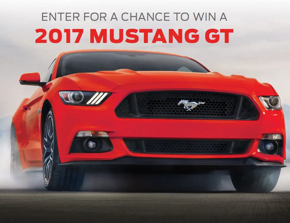 New Car! Mustang 5.0 Fever Sweepstakes