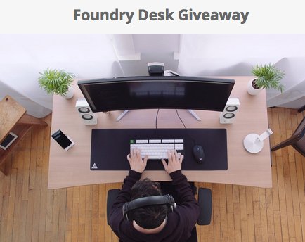 New Desk Giveaway