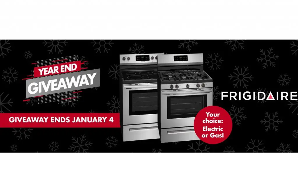 New England Appliance Group Giveaway - Win A 30" Range from Frigidaire