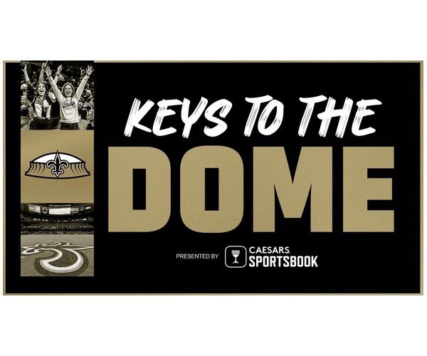 New Orleans Saints Keys to the Dome Sweepstakes - Win Season Tickets, Sugar Bowl Tickets & More