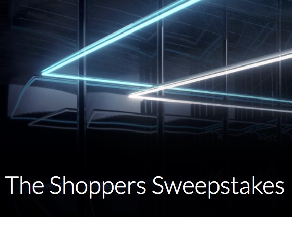 New Shoppers Sweepstakes