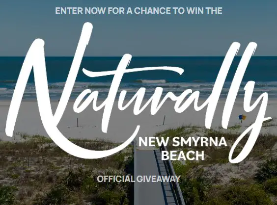 New Smyrna Beach Naturally, New Smyrna Giveaway - Win a New Smyrna Beach Getaway for 2.