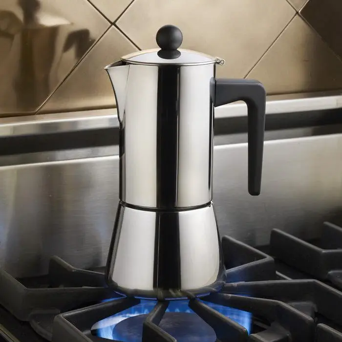New Stainless Steel Espresso Maker