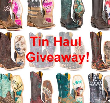 New Tin Haul Boots Giveaway