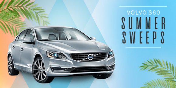 New Volvo S60 Summer Sweepstakes!