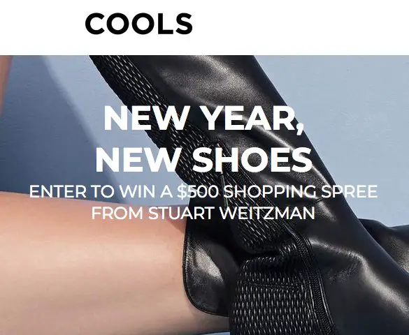 New Year New Shoes Sweepstakes