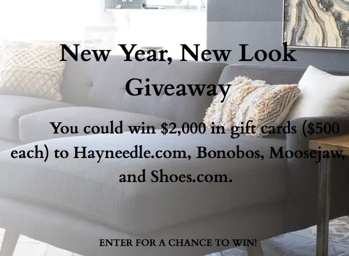 New Year New You Giveaway Sweepstakes