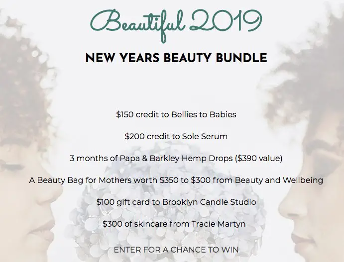 New Years Beauty Bundle Sweepstakes