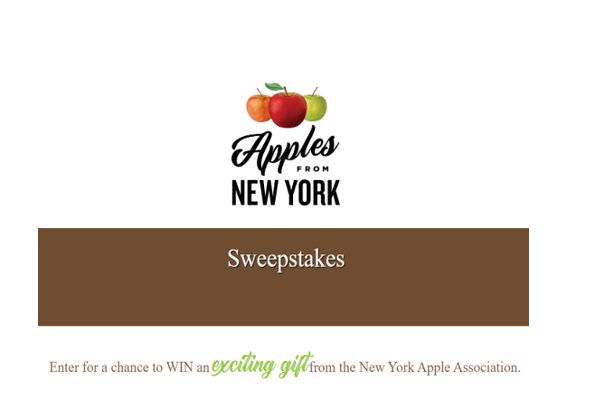 New York Apple Association Get Nutritious Giveaway - Win A $250 Gift Card, Apples & More