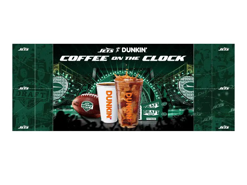 New York Jets/Dunkin’ Trip To Draft Sweepstakes - Win A Trip For Two To The 2026 NFL Draft