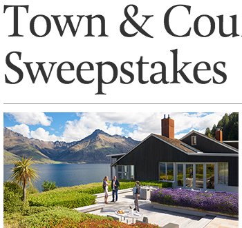 New Zealand Getaway Sweepstakes