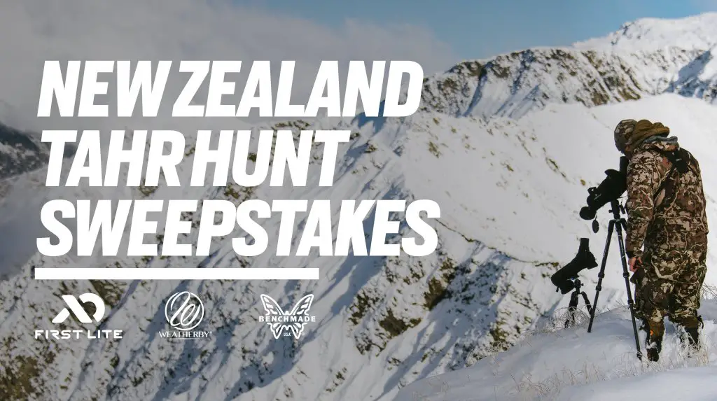 New Zealand Tahr Hunt Sweepstakes