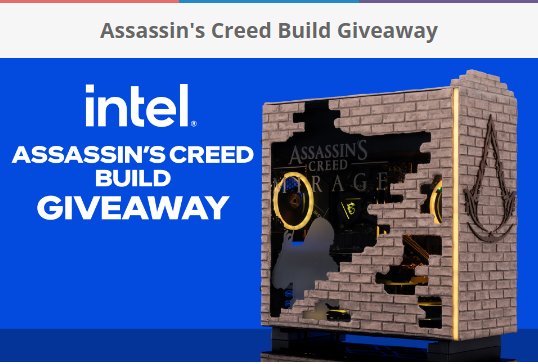 NewEgg Intel Gamer Day Giveaway - Win 1 Assassin’s Creed Mirage Themed Custom Gaming PC