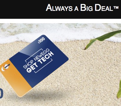 NeweggFlash Summer Sweepstakes