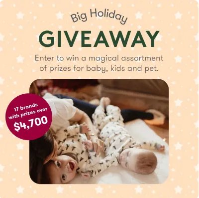 Newton Big Holiday Giveaway – Win $4,736 Magical Prize Pack, Including Crib Mattress, Washable & Orthopedic Pet Bed + More