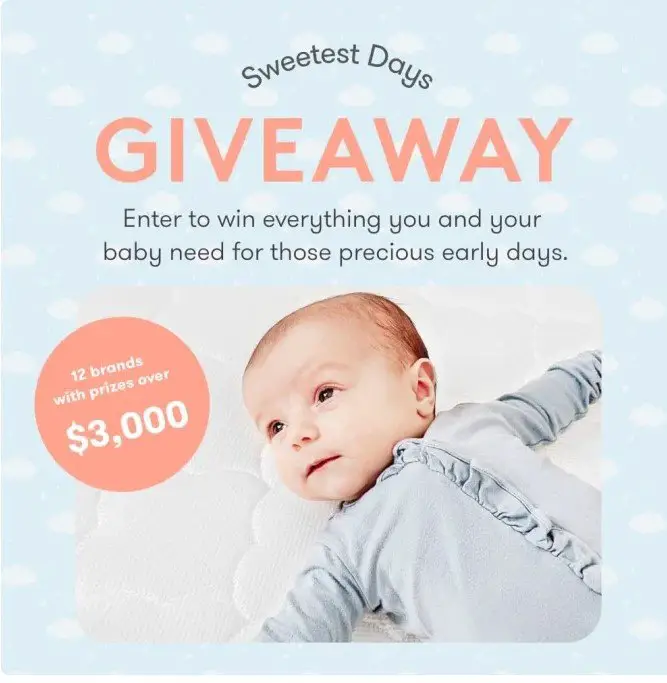 Newtown Baby Sweetest Days Giveaway – Win A$3,150 Prize Package For You & Your Baby