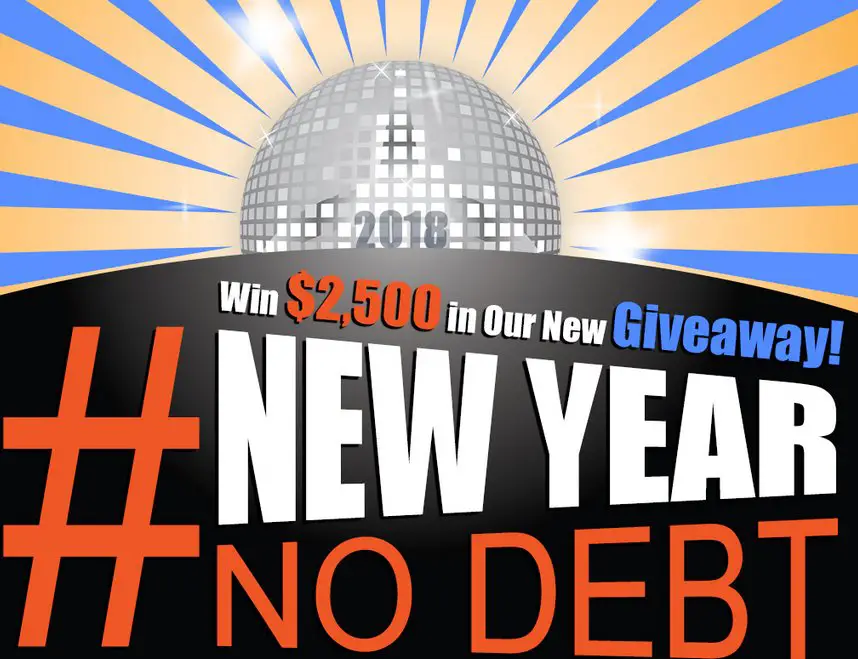#NewYearNoDebt Sweepstakes