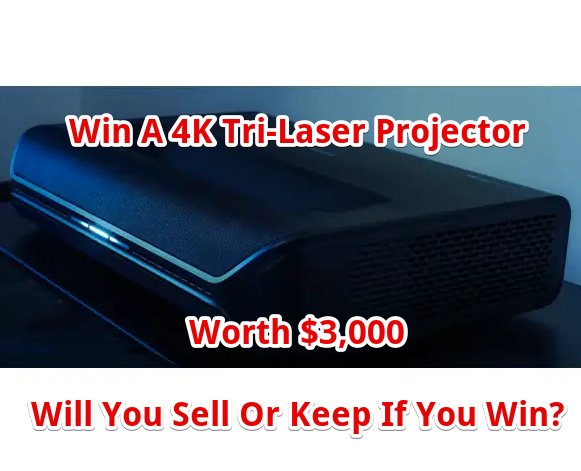 NexiGo Aurora Pro Giveaway - Win A 4K Tri-Laser Projector Worth $3,000