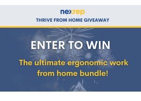 NexRep Thrive From Home Giveaways - Win Work From Home Furniture and More!