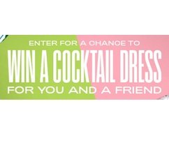 Next Round Cocktails Dress in a Box Sweepstakes - Win Cocktail Dresses and Gift Card!