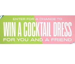 Next Round Cocktails Dress in a Box Sweepstakes - Win Cocktail Dresses and Gift Card!
