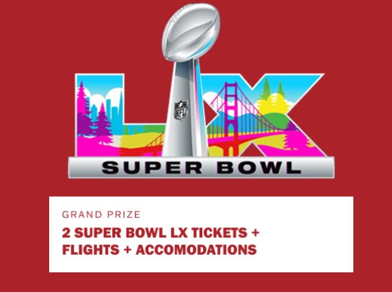 NFL Old Spice Super Bowl LX Sweepstakes - Win A Trip For 2 To The Super Bowl