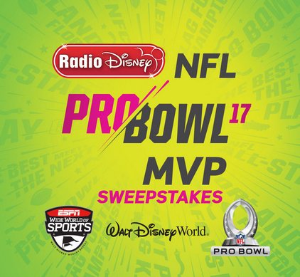 NFL Pro Bowl MVP Sweepstakes