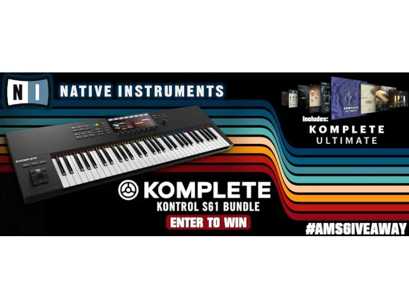 NI Komplete Kontrol Giveaway - Win an S61 Keyboard and Komplete Ultimate 14 Software