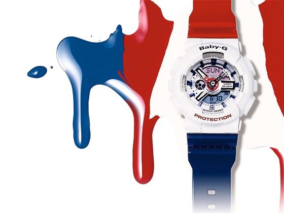 NICE Baby-G’s Tri Color Series Patriotic Watch!