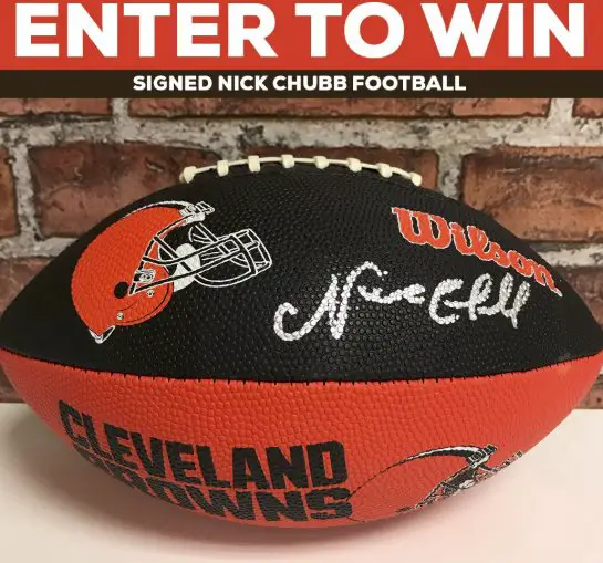 Nick Chubb Football Sweepstakes