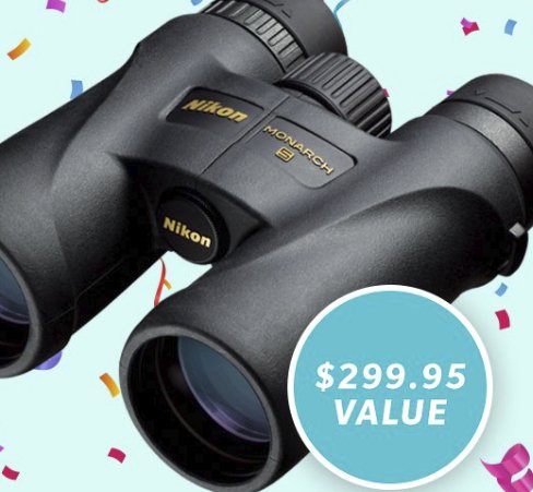 Nikon Binocular Giveaway Sweepstakes