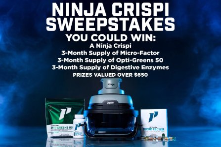 Ninja Crispi Sweepstakes – Win A Ninja Crispi, 3-Month Supply Of Micro-Factor, & More