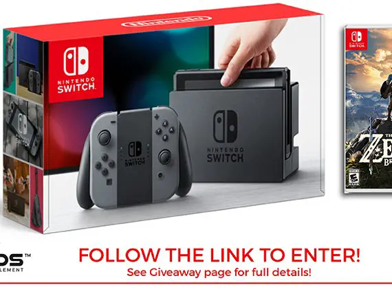 Nintendo Switch Bundle Pack Sweepstakes