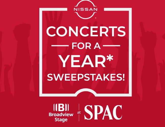 Nissan Free Concerts for A Year Sweepstakes - Win $3,000 in LiveNation Gift Cards