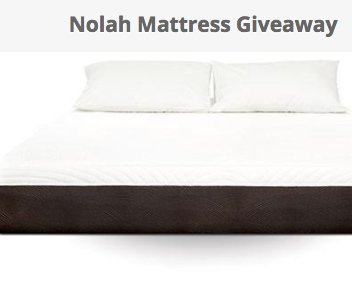 Nolah Mattress Giveaway