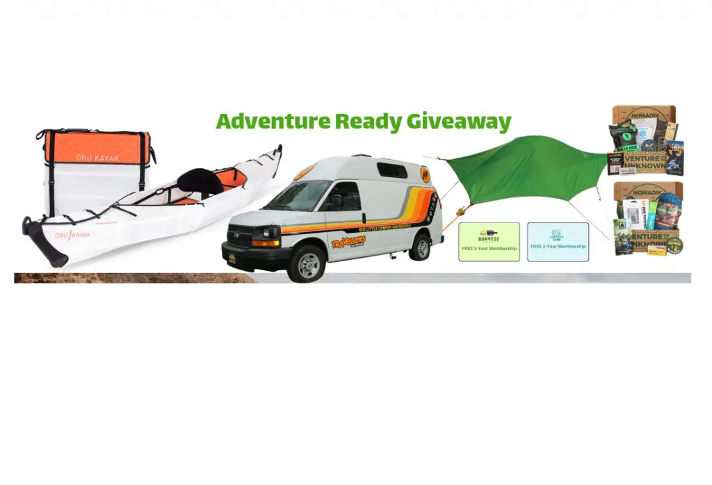 Nomadik Adventure Ready Giveaway - Win $2,200 Worth Of Outdoor Gear