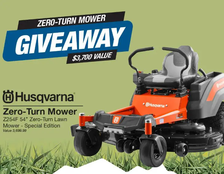 North 40 End of Summer Husqvarna ZTR Giveaway - Win a $3,700 Lawn Mower