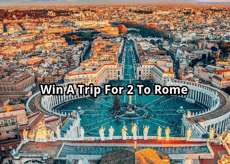 North Italia Pi Day Sweepstakes - Win A Trip For 2 To Rome, Italy