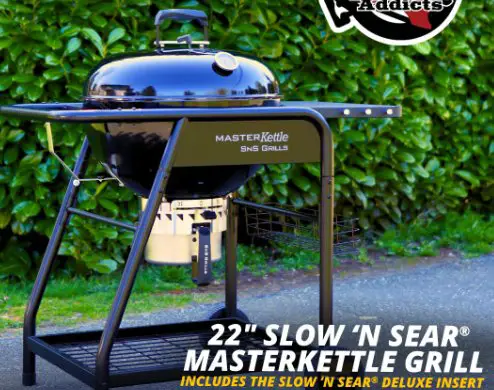 North Texas BBQ Addicts + SNS Grills Giveaway - Win a 22" Slow ’N Sear® MasterKettle Grill