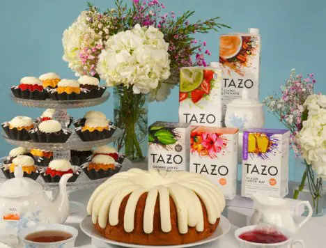 Nothing Bundt Cakes Tazo “Steeped in Sweetness” Giveaway - $150 Gift Card, Teas & Porcelain Set Up for Grabs
