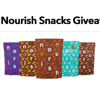 Nourish Snacks Sweepstakes