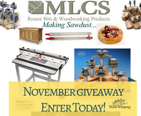 November Router Table Giveaway