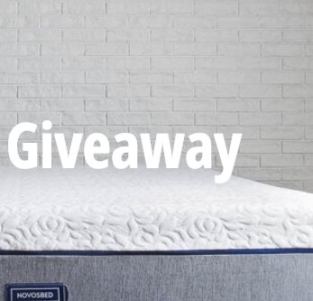 Novosbed Mattress Giveaway