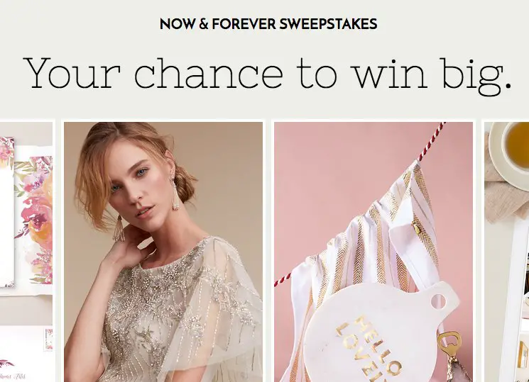 Now & Forever Sweepstakes