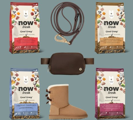 Now Fresh Pet Food Fall Walk Essentials Giveaway