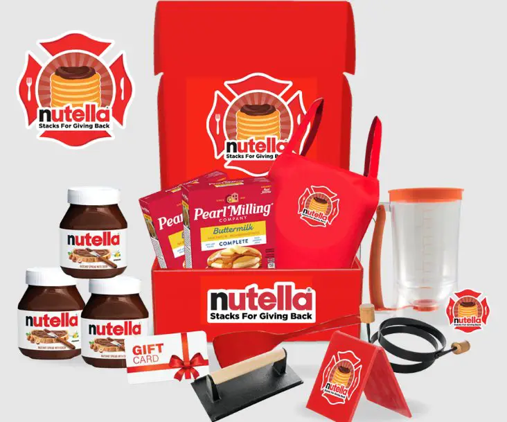 Nutella Stacks For Giving Back Sweepstakes