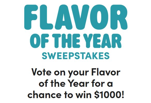 Nutribullet Flavor of the Year Sweepstakes - Win $1,000