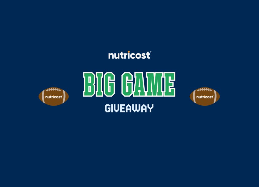 Nutricost Big Game Giveaway - Win A Large Screen TV & DoorDash Gift Card