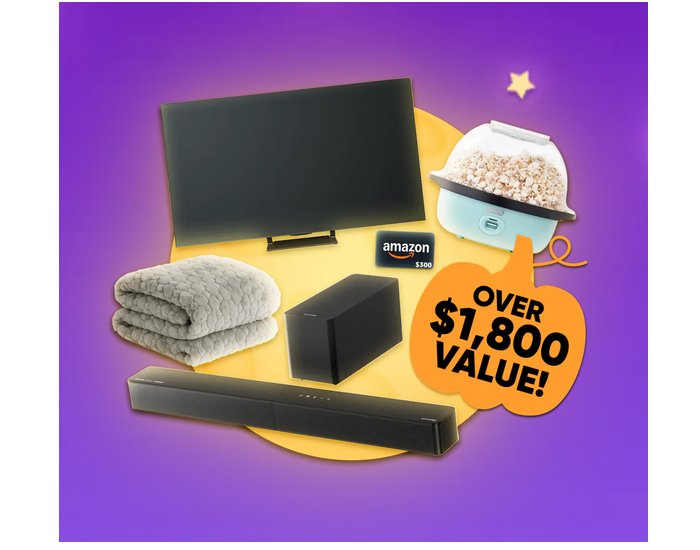 Nutricost Spooky Movie Night - Win A 4K Smart TV & More (6 Winners)